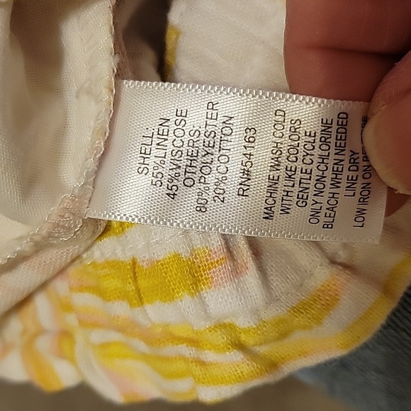 Marc New York Linen Capris - Picture 8 of 9